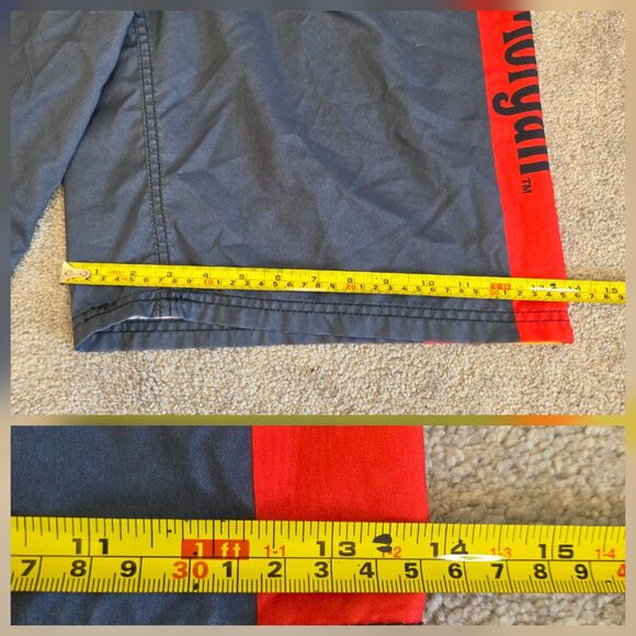 Captain Morgan Rum Cargo Board Shorts Men's Size XL Blue Swimwear Trunks - Picture 13 of 13